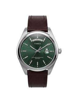 Timex - Round Green Dial Mechanical Automatic Men Watch (Twg068800Uj) (M)