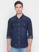 Dark Blue color option, Currently selected