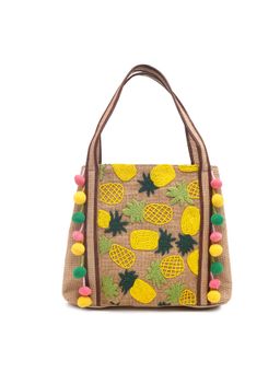 APT FOREVER - Tropical Pineapple Handbag Bag