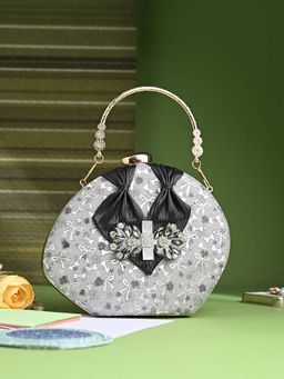 Toobacraft - Handicraft Women Bling Box Clutch Bag BS Collar Peak