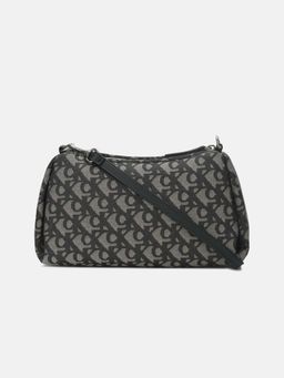 Calvin Klein - Logo Black Polyester Sling Bag