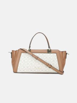 Calvin Klein - Logo White Pu Handbag