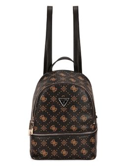 Guess - Brown Pu Printed Women Backpack