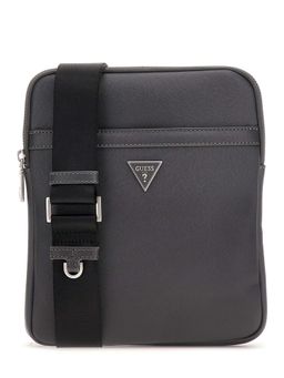 Guess - Grey PU Solid MEN Cross Body
