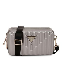Guess - Silver Polycarbonate Solid Women Cross Body