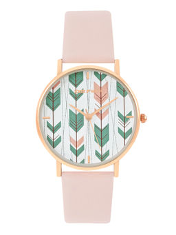 Joker and Witch - Joker & Witch Enchantress Pink Pu Strap Watch