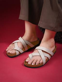Twenty Dresses by Nykaa Fashion - Smoke Grey Sandals