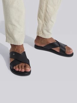 Neeman's - The Minimals Black Sandals