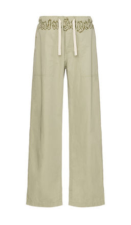 Palm Angels - Waist Logo Loose Pants