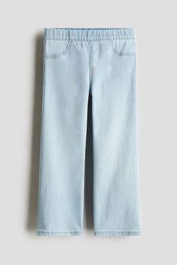H&M - Girls Blue Wide Fit Jeans