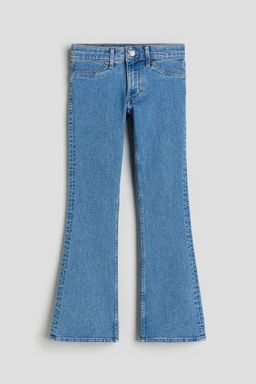 H&M - Girls Blue Flared Leg Low Jeans