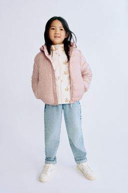 H&M - Boys & Girls Pink Water-Repellent Puffer Jacket