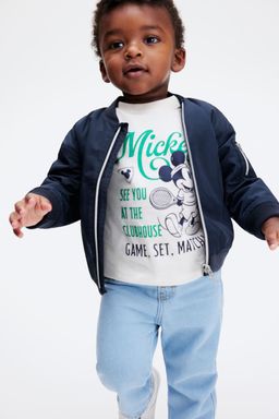 H&M - Boys Blue Bomber Jacket