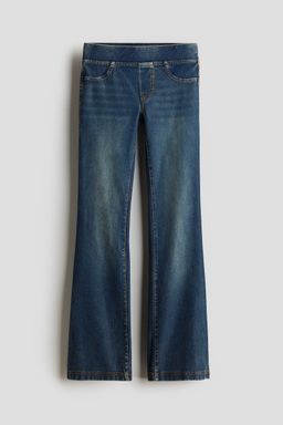 H&M - Girls Blue Flared Jersey Trousers