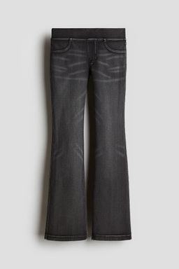 H&M - Girls Grey Flared Jersey Trousers