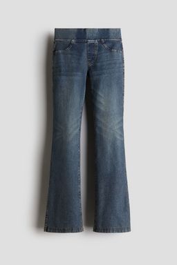 H&M - Girls Blue Flared Jersey Trousers