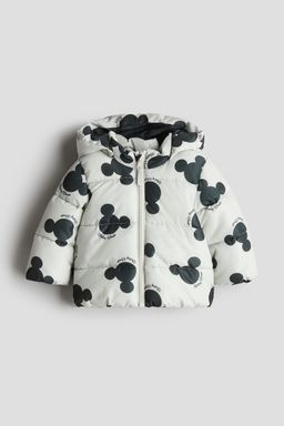 H&M - Boys & Girls Multi-Color Appliqua D Puffer Jacket