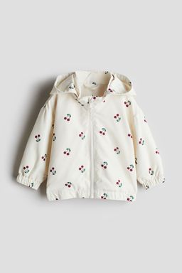 H&M - Girls White Patterned Jacket