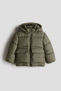 H&M - Boys Green Water-Repellent Puffer Jacket