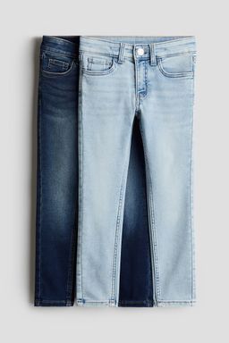 H&M - Girls 2-Pack Supersoft Skinny Fit Jeans