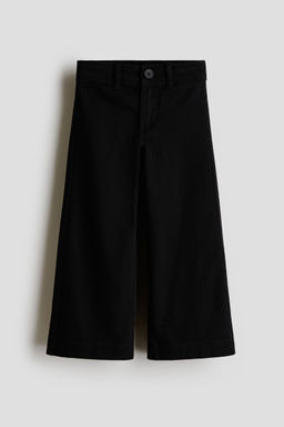 H&M - Girls Black Flared Trousers