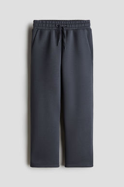 H&M - Boys Grey Straight Scuba Joggers