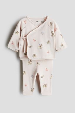 H&M - Boys & Girls 2-Piece Top And Trousers Set