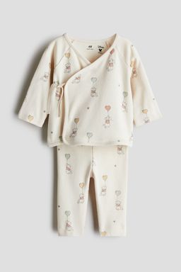 H&M - Boys & Girls 2-Piece Top And Trousers Set
