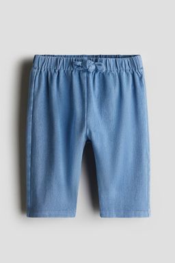 H&M - Girls Blue Denim-Look Trousers