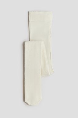H&M - Girls White Tights