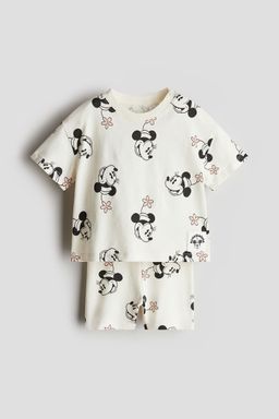 H&M - Girls 2-Piece Printed Jersey Set