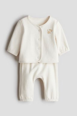 H&M - Boys & Girls 2-Piece Cardigan And Joggers Set