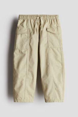H&M - Girls Green Cotton Cargo Trousers