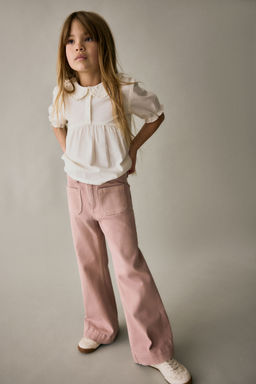 H&M - Girls Pink Flared Leg Jeans