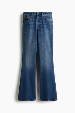 H&M - Women Blue Flared High Jeans