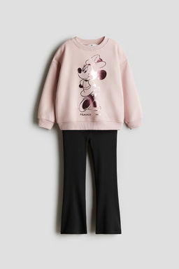 H&M - Girls 2-Piece Sweatshirt And Leggings Set