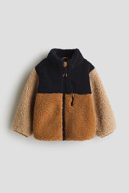 H&M - Boys Brown Teddy Jacket