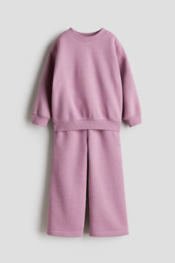 H&M - Girls 2-Piece Sweatshirt And Joggers Set