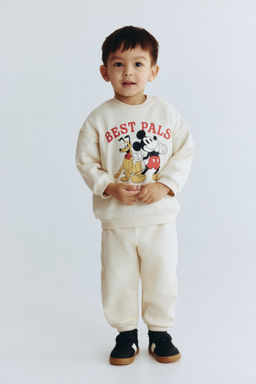 H&M - Boys 2-Piece Printed Sweatshirt Set