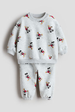 H&M - Boys 2-Piece Printed Sweatshirt Set