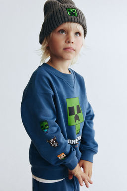 H&M - Boys 2-Piece Printed Sweatshirt Set