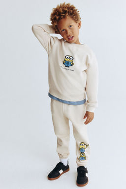 H&M - Boys 2-Piece Printed Sweatshirt Set