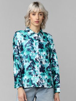 ONLY - Woman Printed Green Shirt