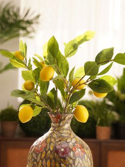 Pure Home + Living - Yellow Lemon Artificial Stem