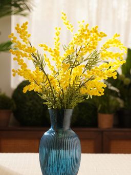 Pure Home + Living - Yellow Mimosa Artificial Flower Stem
