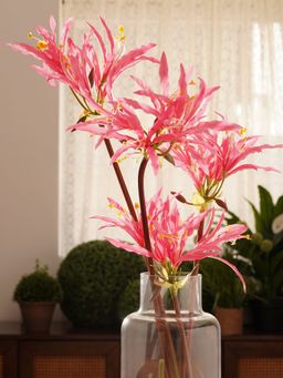 Pure Home + Living - Pink Nerine Artificial Flower Stem