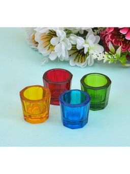 Oggn - Deep Glass Pillar Candle Holder