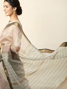 Fabindia - Cotton Silk Printed Sari