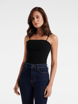 Forever New - Black Carly Crepe Bustier
