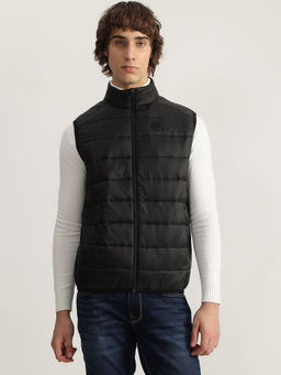 LINDBERGH - Black High Neck Puffer Jacket